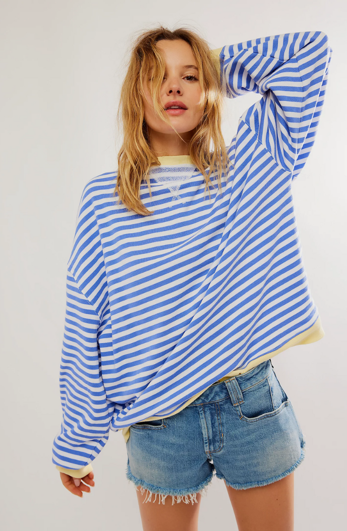 Oversized Striped Jumper