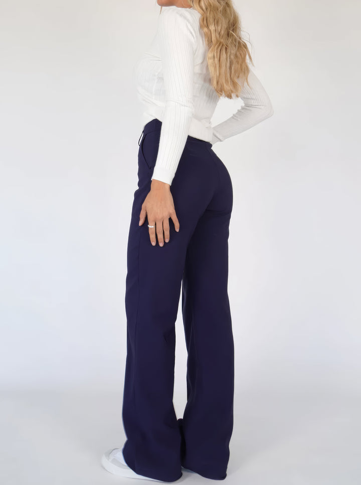 Wide leg trousers