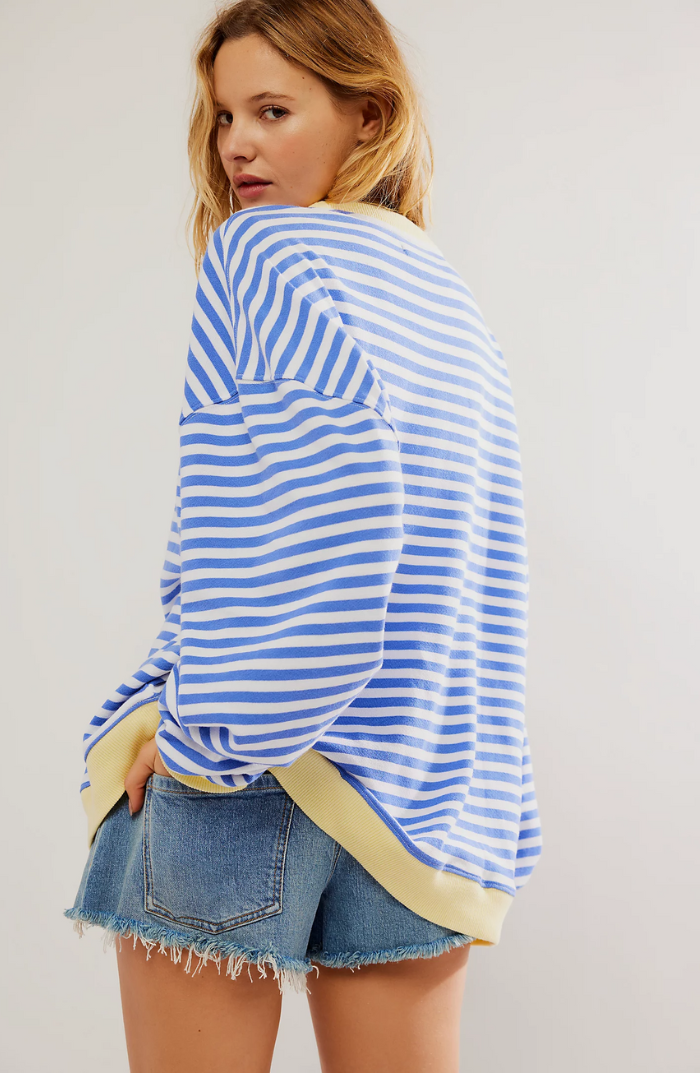 Oversized Striped Jumper