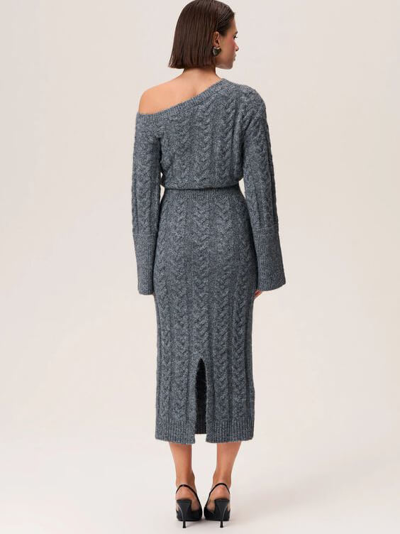 Fay knitted midi dress