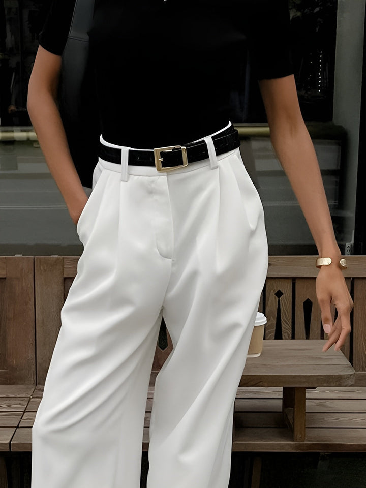 Chic wide leg pants