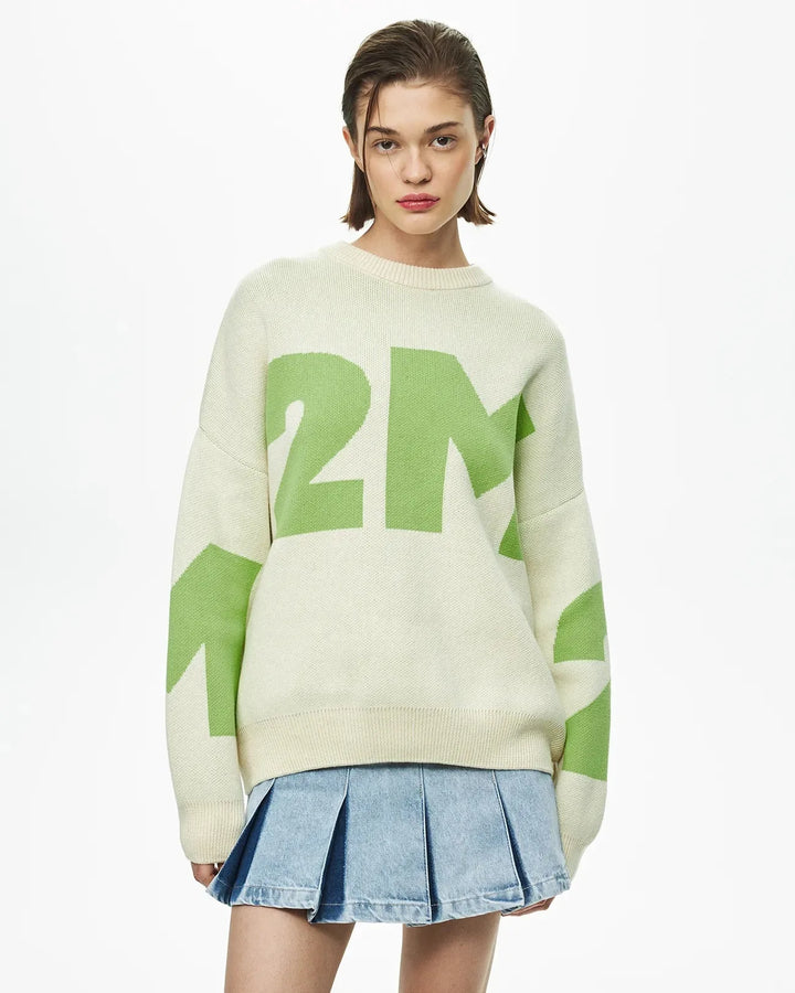 Jersey knitted jumper