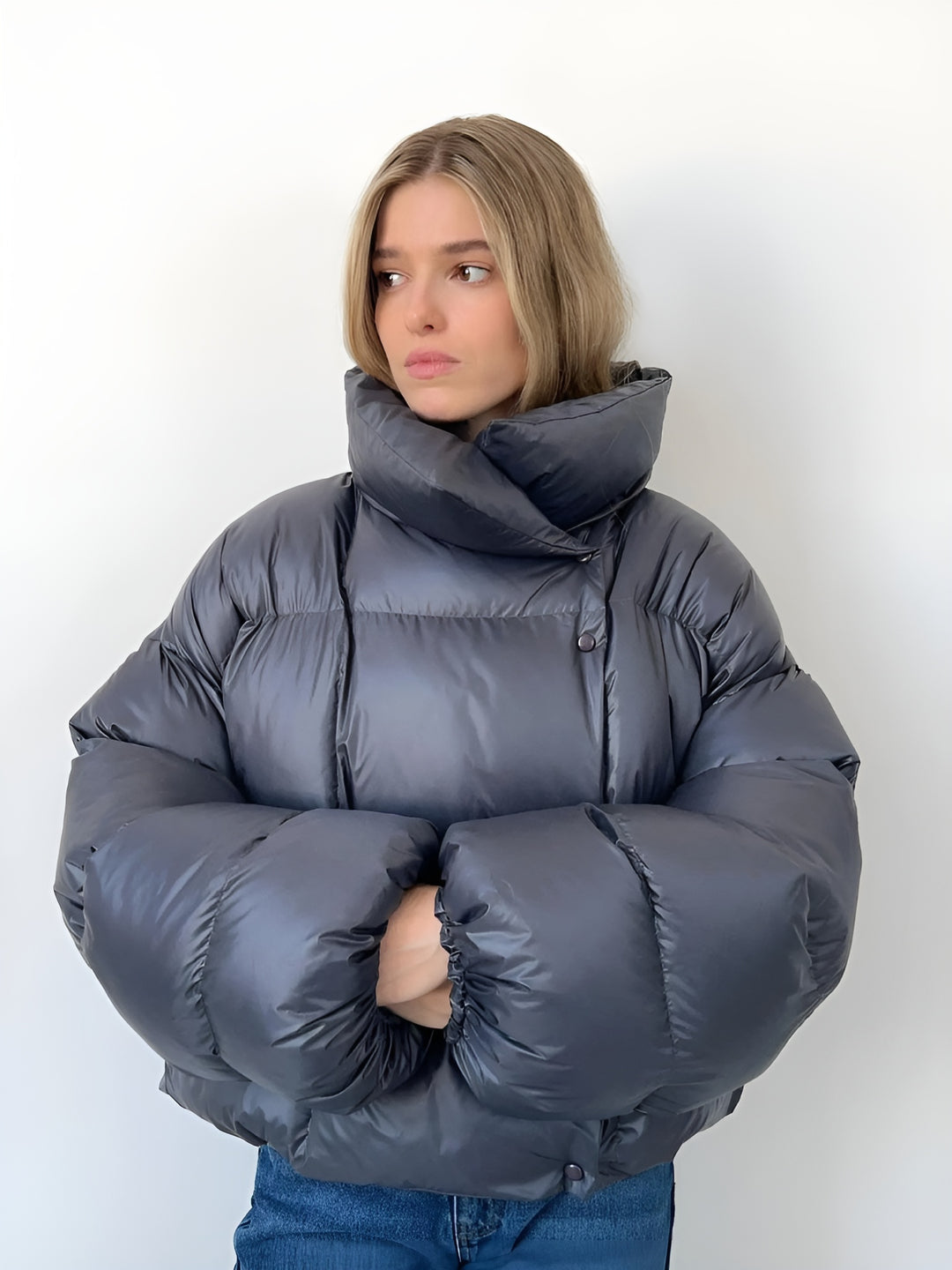 Oversized puffer coat