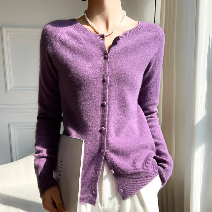 Cardigan with buttons