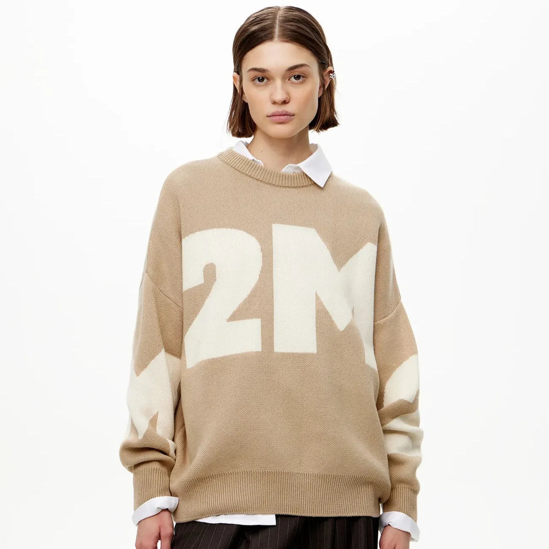 Jersey knitted jumper