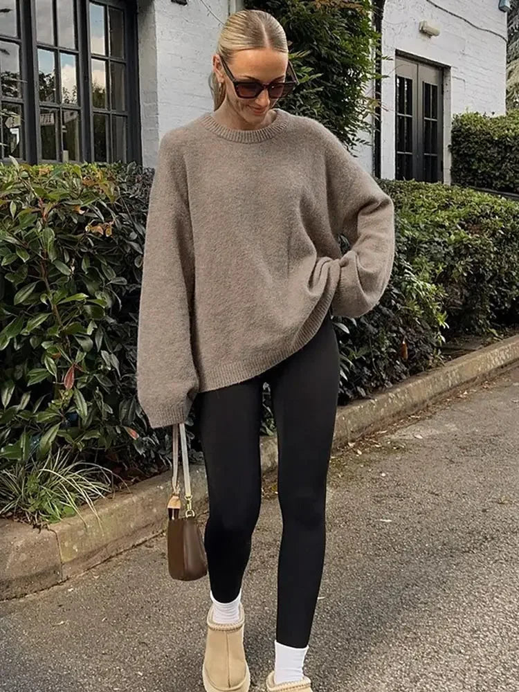 Casual knitted jumper