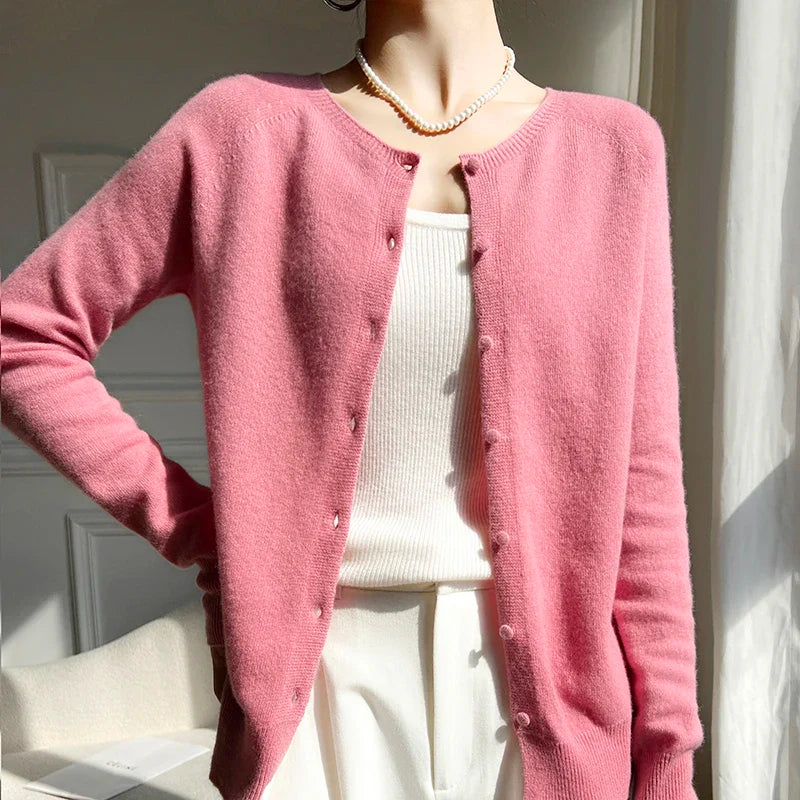 Cardigan with buttons