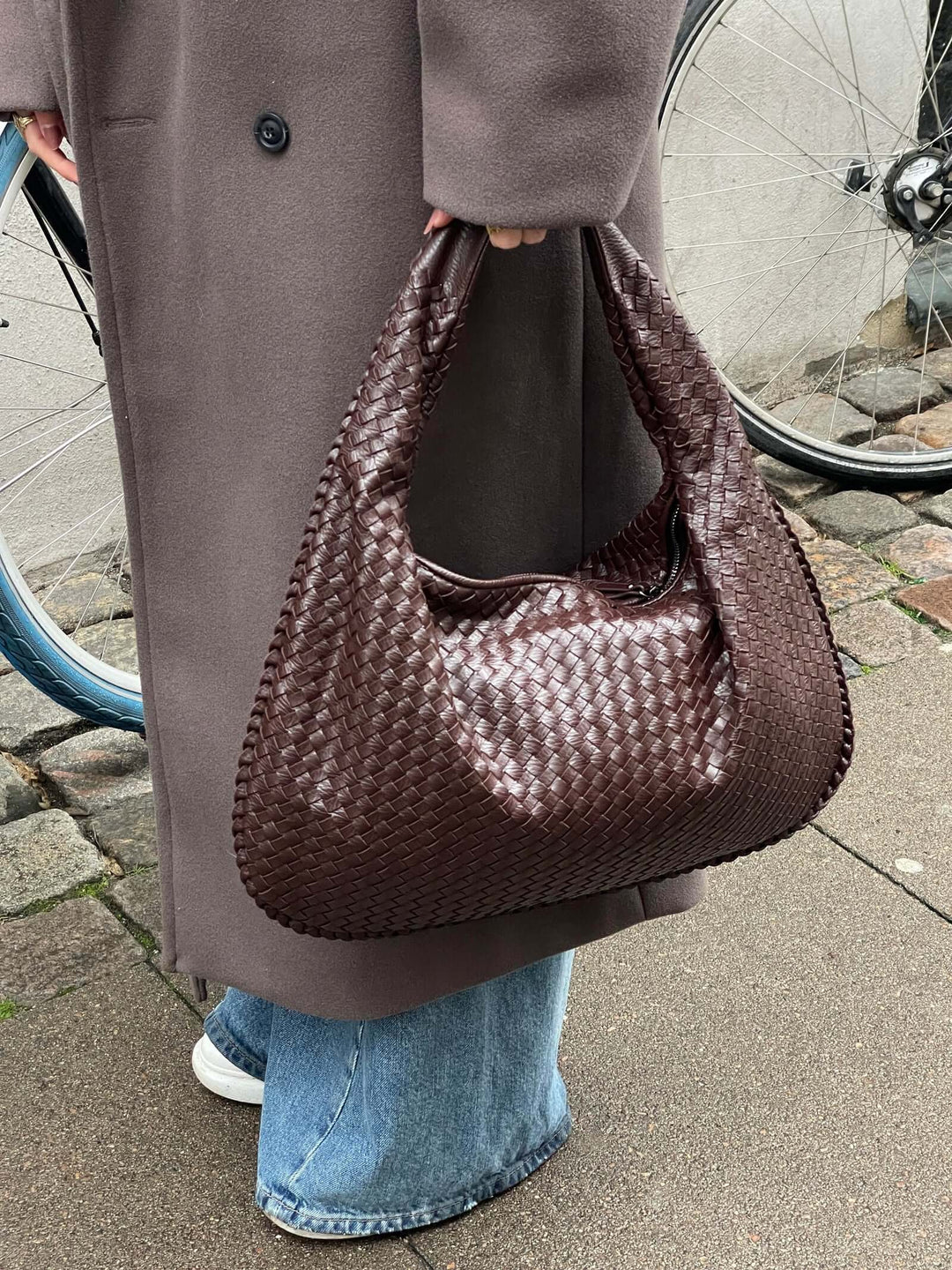 The Jodie Woven bag XL